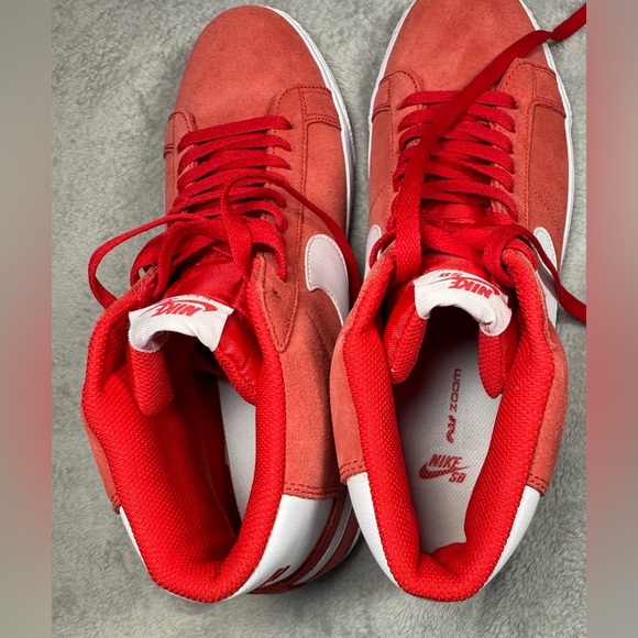 Size 11.5 - Nike Zoom Blazer SB Mid University Red NWOB - Picture 7 of 8